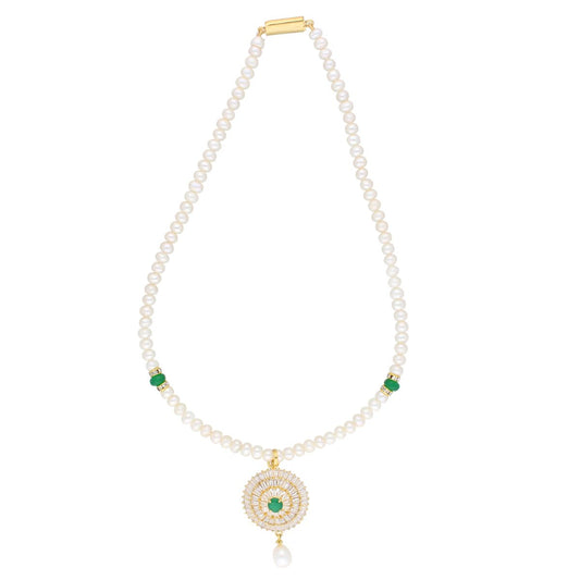 J Pearls Eeshvi Pearl Set - Real Pearl Jewelry - Grab2buy