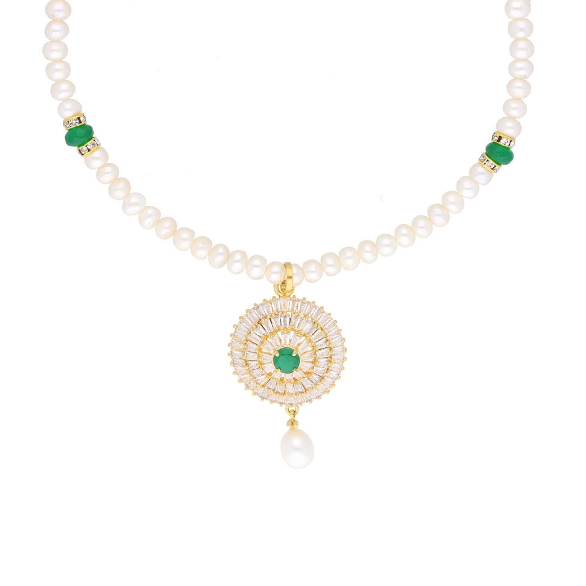 J Pearls Eeshvi Pearl Set - Real Pearl Jewelry - Grab2buy