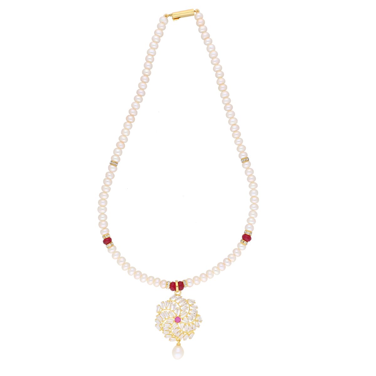 J Pearls Dheivachelvi Pearl Choler - Real Pearl Jewelry - Grab2buy