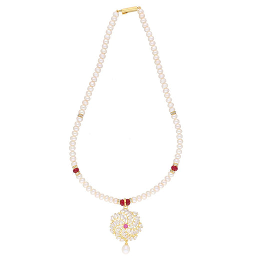 J Pearls Dheivachelvi Pearl Choler - Real Pearl Jewelry - Grab2buy