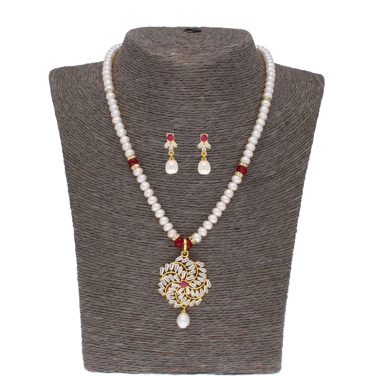 J Pearls Dheivachelvi Pearl Choler - Real Pearl Jewelry - Grab2buy