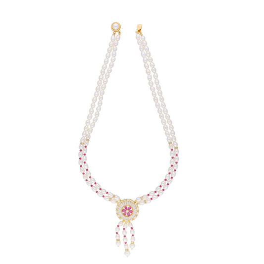 J Pearls Candalini Pearl Set - Real Pearl Jewelry - Grab2buy