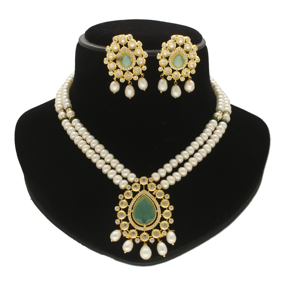 J Pearls Shalin Exquisite Pearl Necklace Set J Pearls