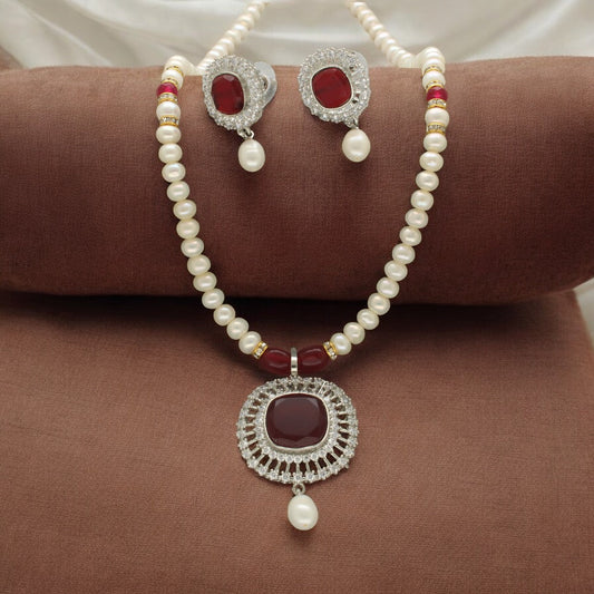 J Pearls Starlit Splendor Pearl Necklace Set J Pearls