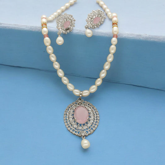 J Pearls Celestial Charm Pearl Necklace Set J Pearls