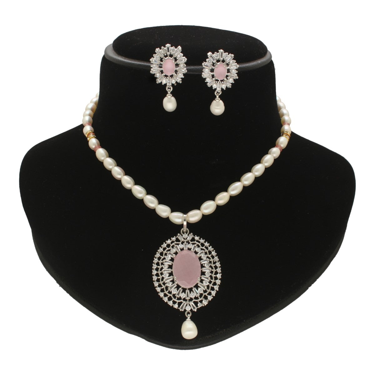 J Pearls Celestial Charm Pearl Necklace Set J Pearls