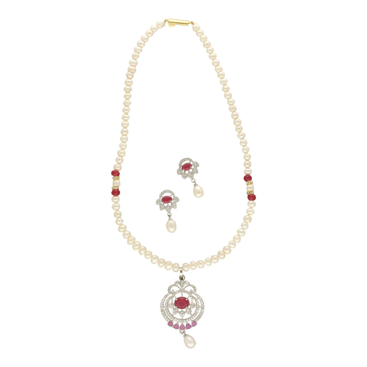 J Pearls Falak Pearl Necklace Set J Pearls