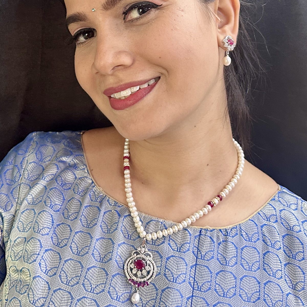 J Pearls Falak Pearl Necklace Set J Pearls
