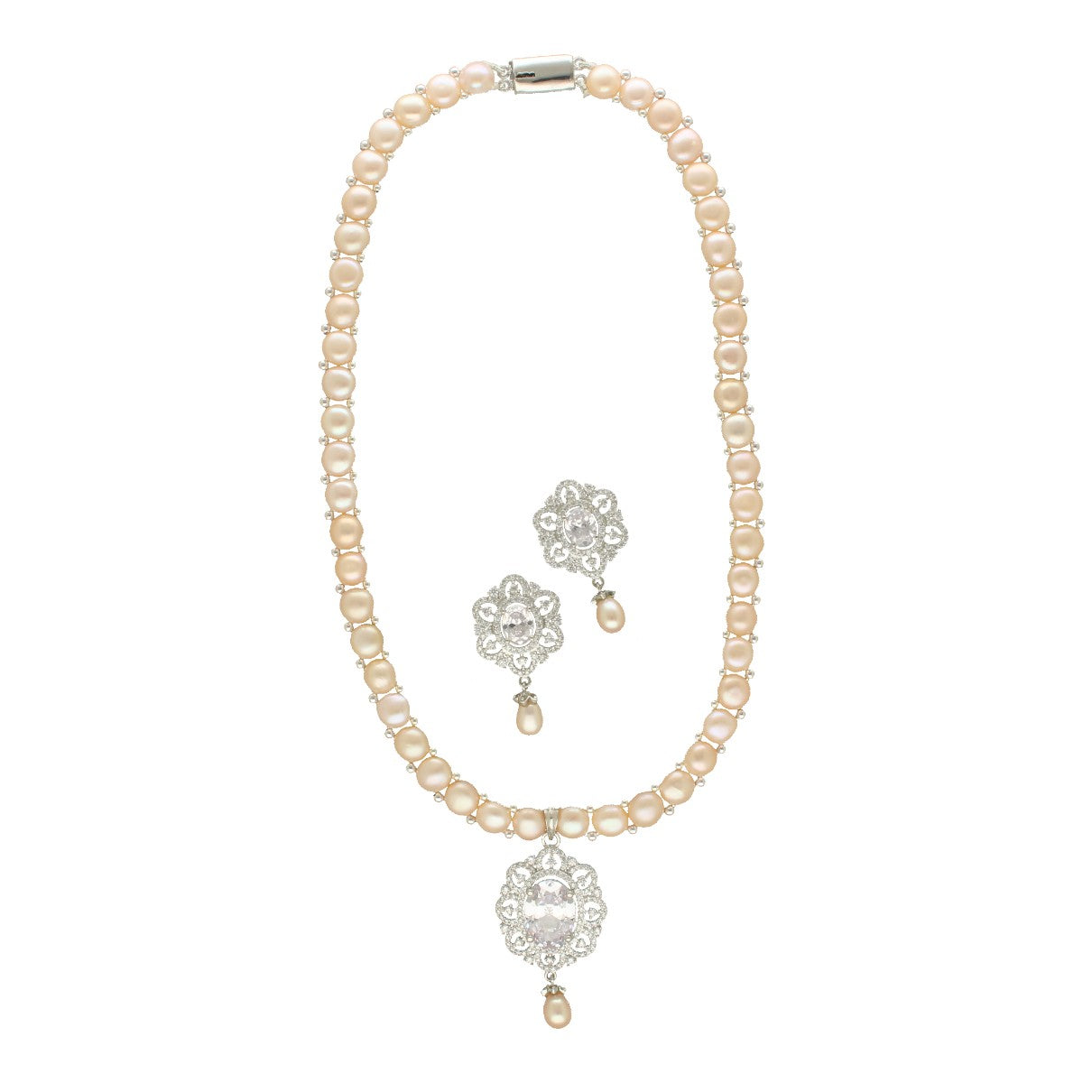 J Pearls Luxe Luminescence Pearl Necklace Set J Pearls