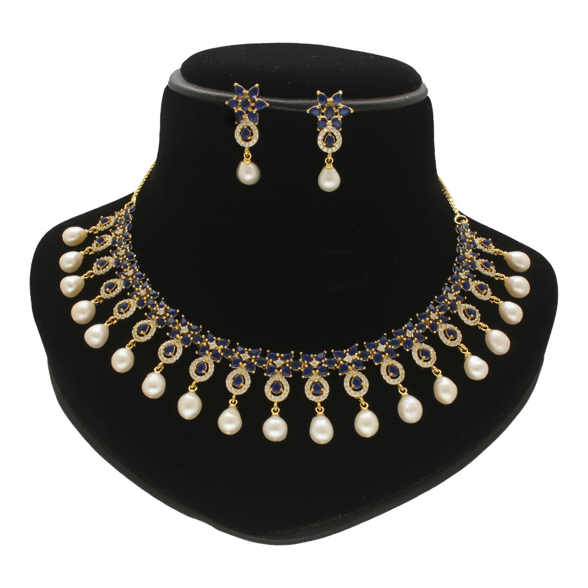 J Pearls Roshan Pearl Necklace Set J Pearls