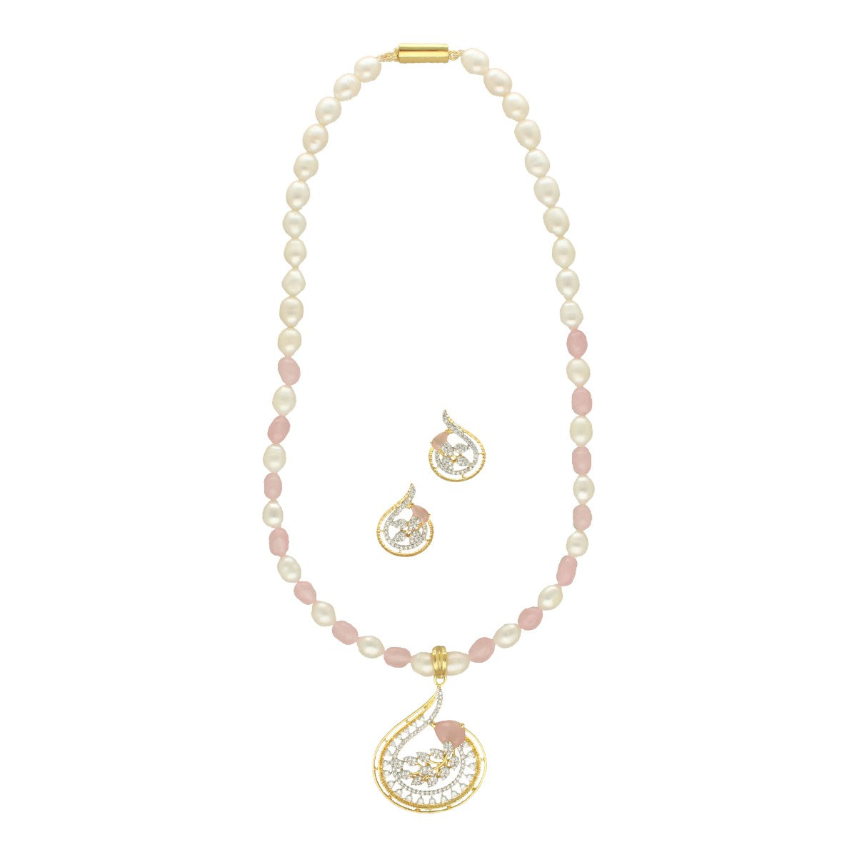 J Pearls Radiant Reverie Pearl Necklace Set J Pearls