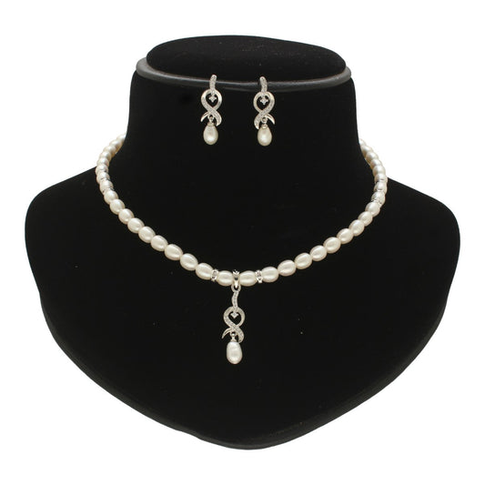 J Pearls Zaral Pearl Necklace Set J Pearls