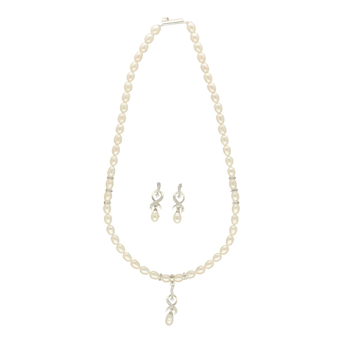 J Pearls Zaral Pearl Necklace Set J Pearls