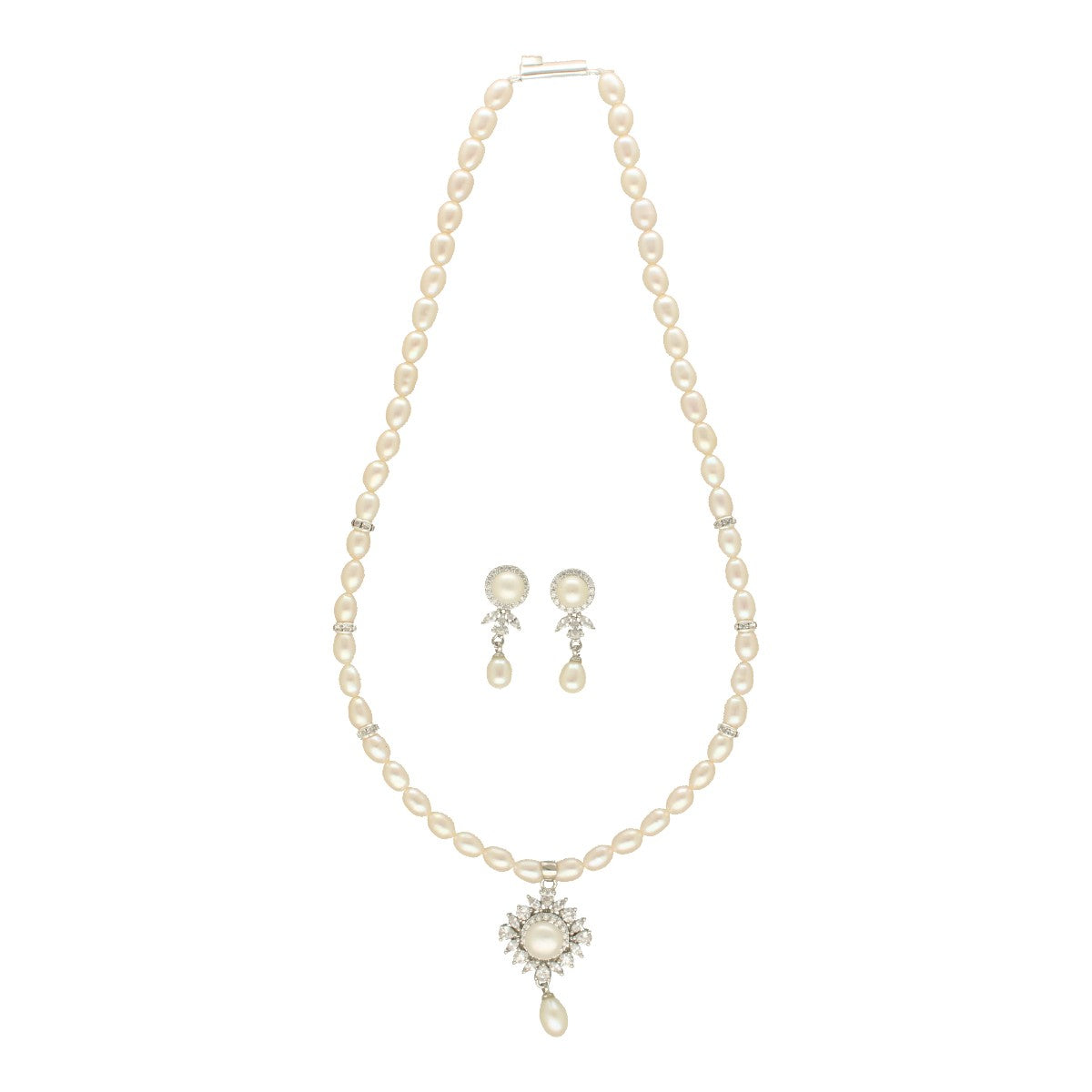 J Pearls Regalia of Radiance Pearl Necklace Set J Pearls