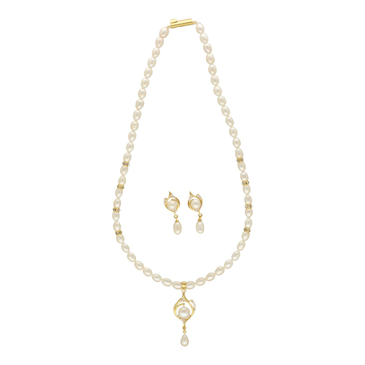 J Pearls Mira Pearl Necklace Set J Pearls