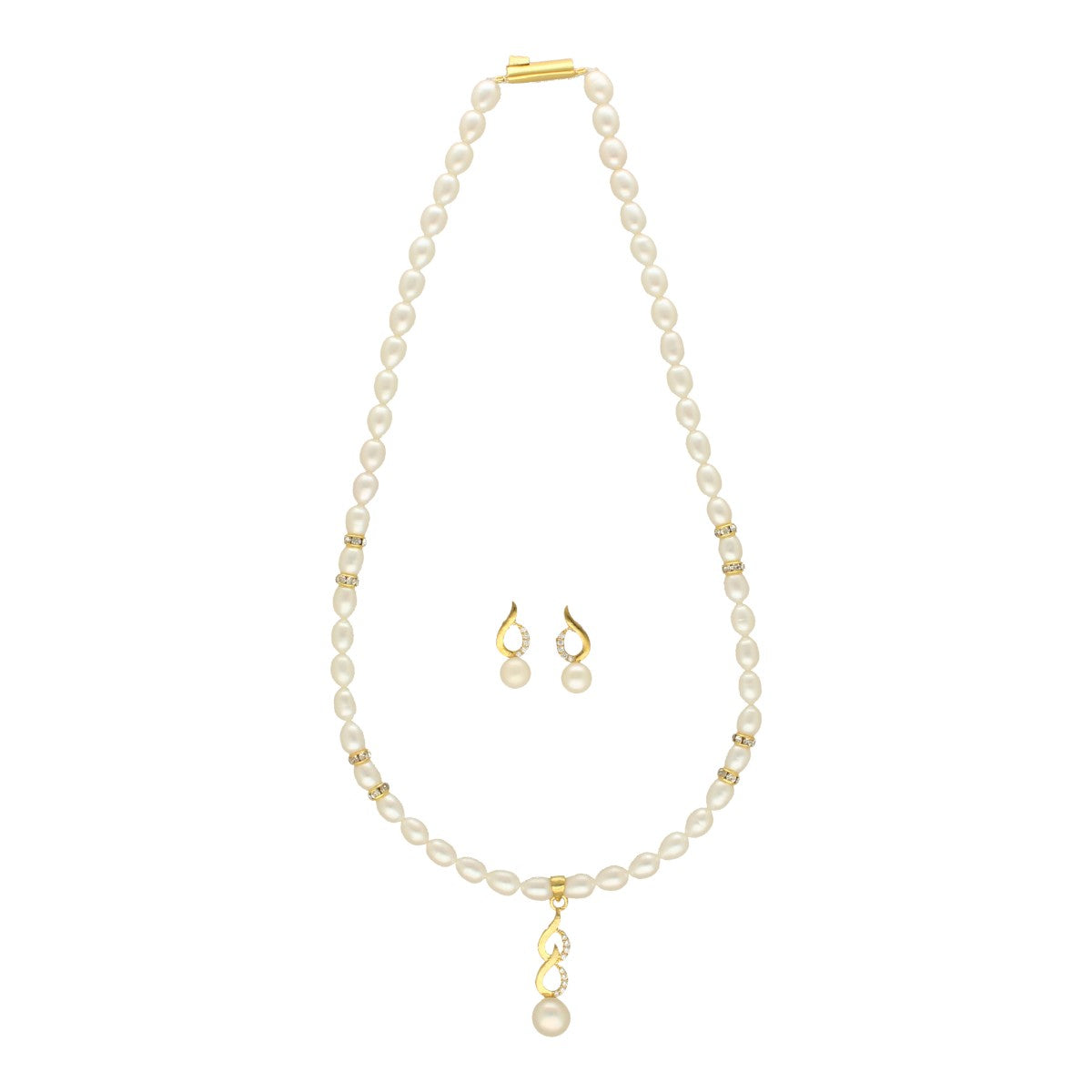 J Pearls Sani Pearl Necklace Set J Pearls