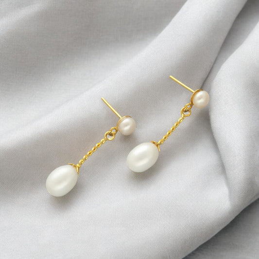 J Pearls Yanis Pearl Earrings