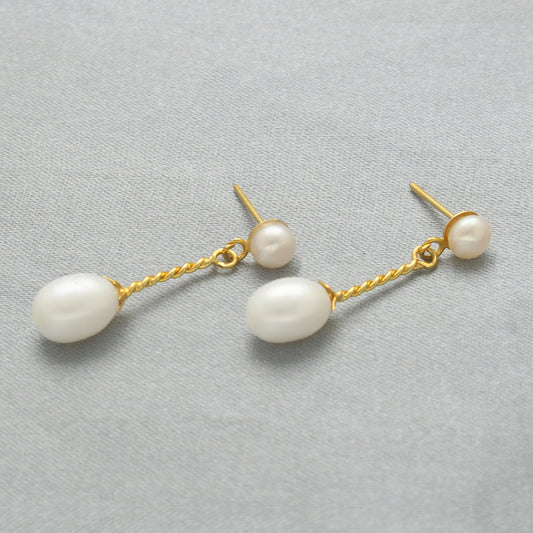 J Pearls Yanis Pearl Earrings