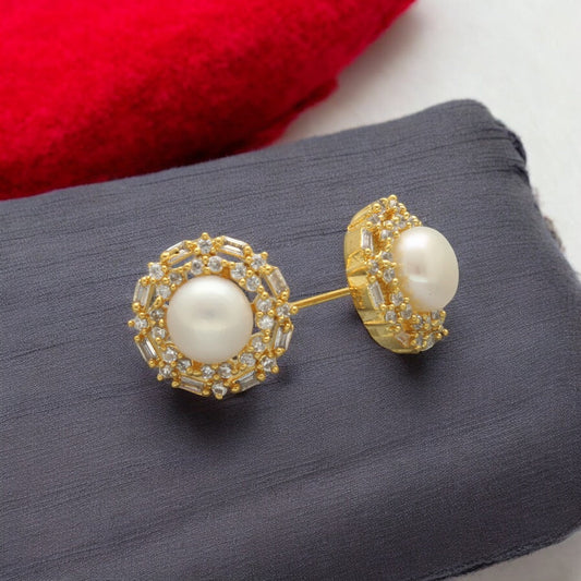 J Pearls Ziven Pearl Earrings