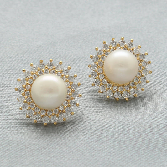 J Pearls Rumi Pearl Earrings
