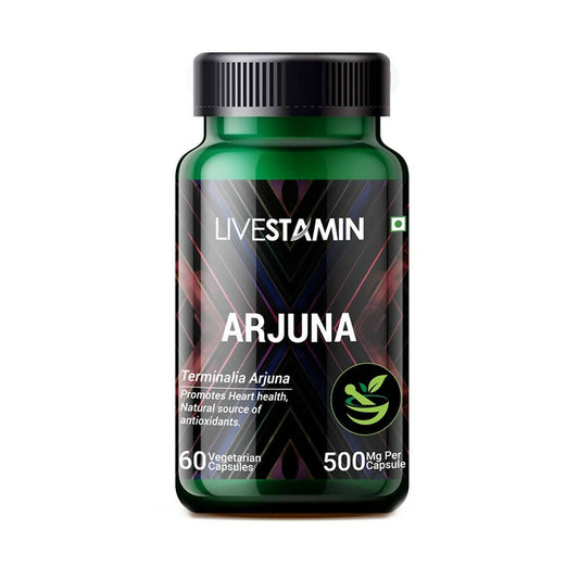 Livestamin Arjuna Capsules - Grab2buy