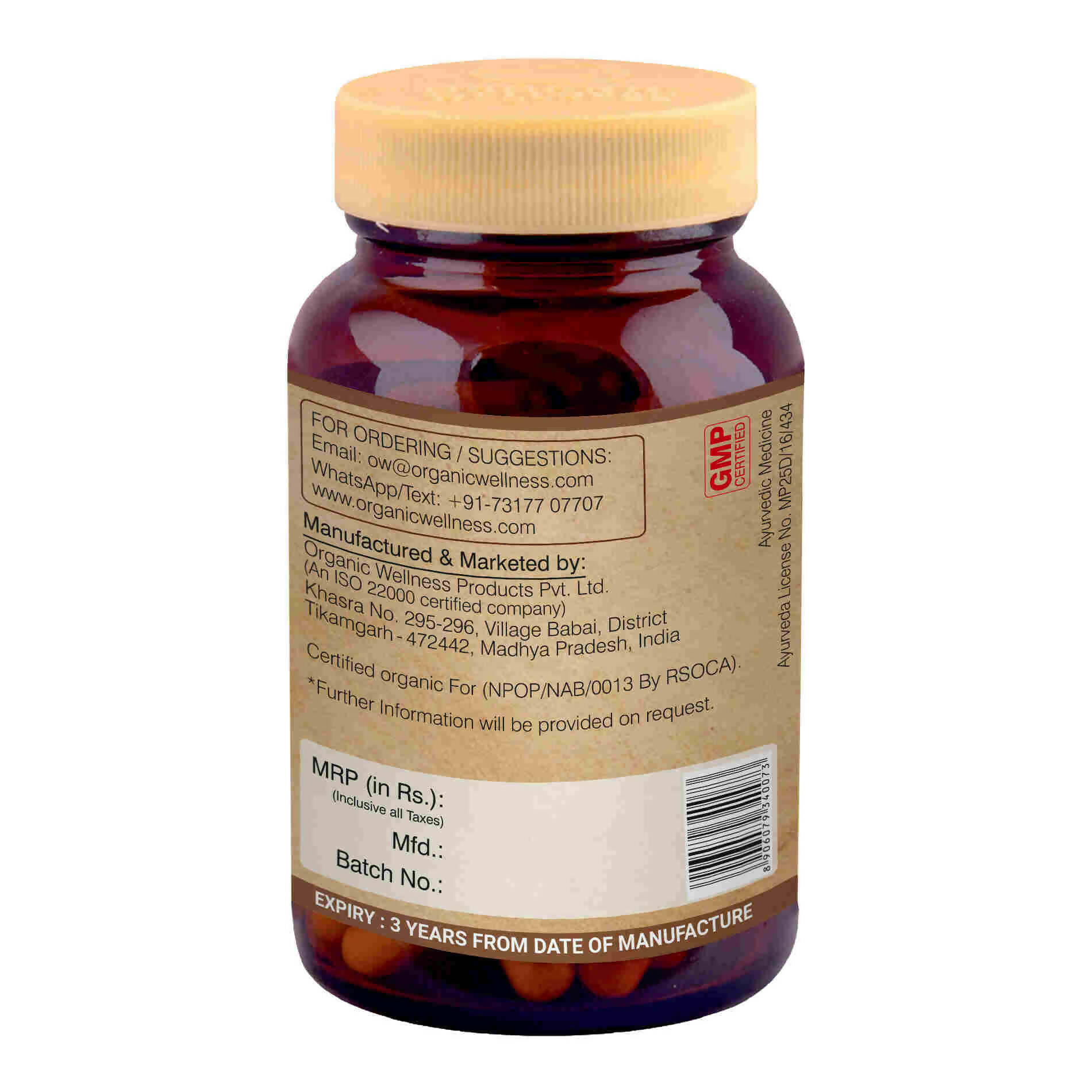 Organic Wellness Haritaki Capsules - Grab2buy