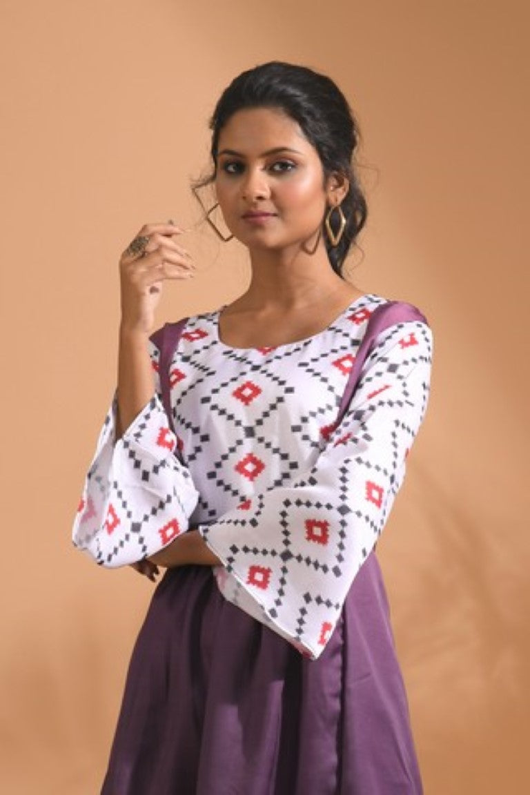 Morchari Co Ord Set With Hand Embroidery - Multi 
