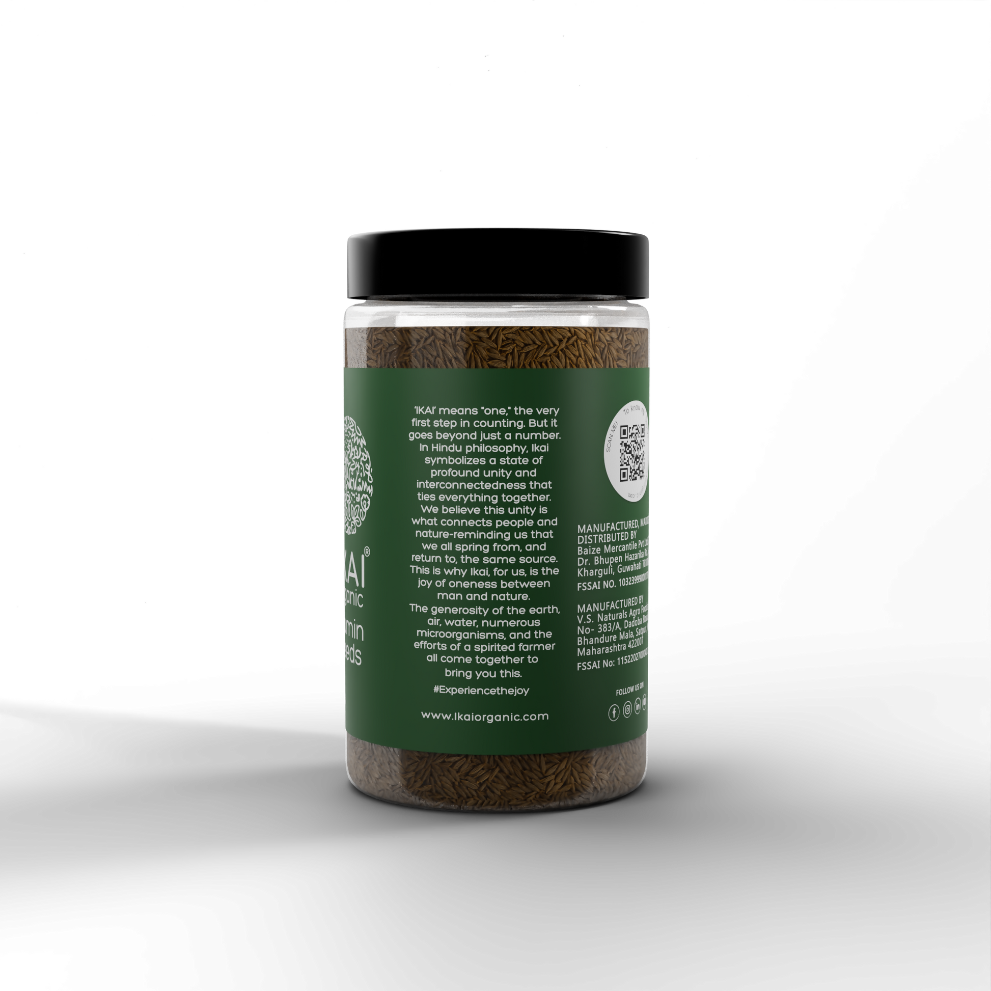 3 - Organic Cumin Seeds - 100g