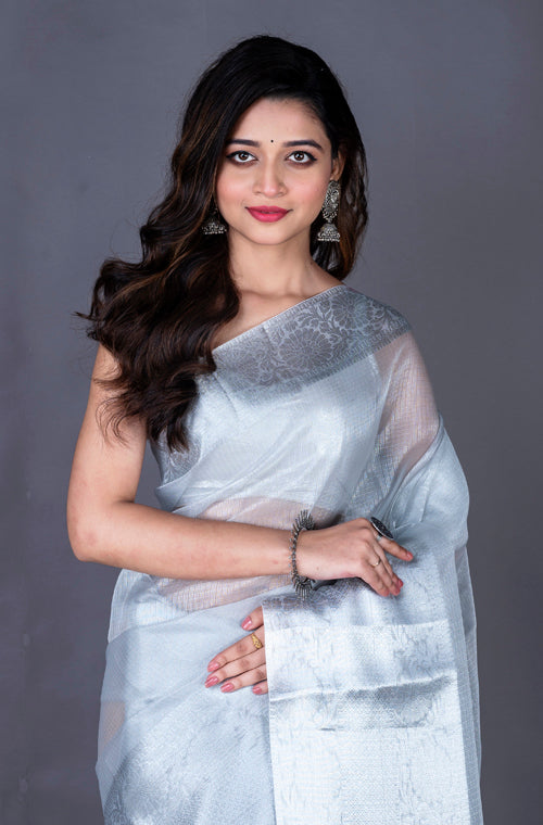 Morchari Baranasi Kota Zari Saree - Mahandi