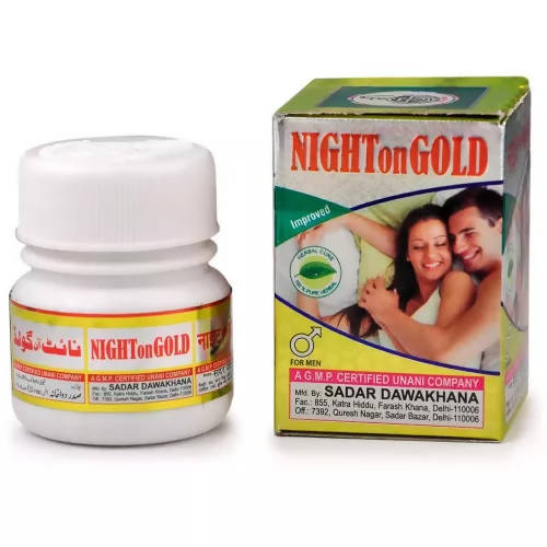 Sadar Dawakhana Night On Gold Tablets - Grab2buy