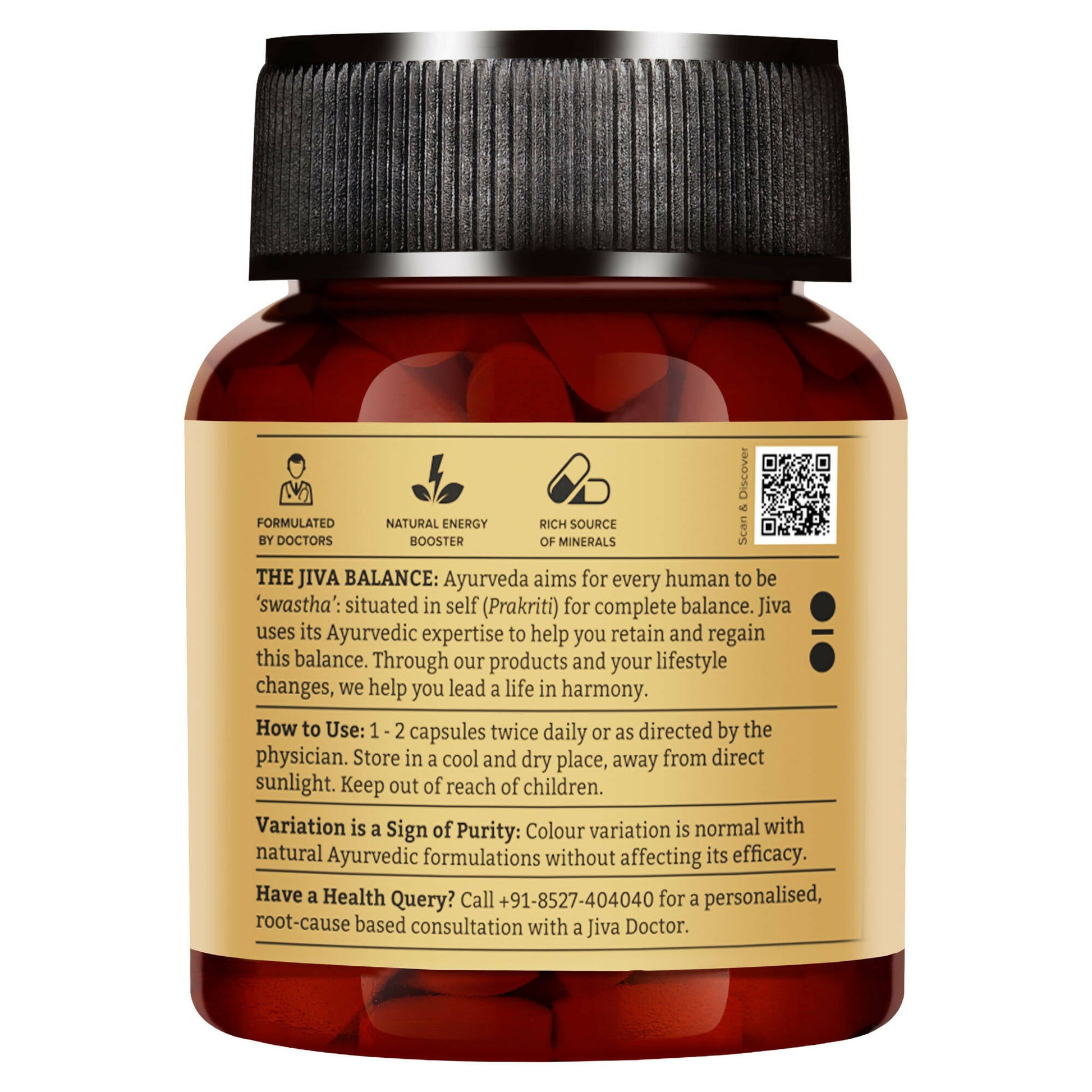 Jiva Ayurveda SJ Gold Capsules - Grab2buy