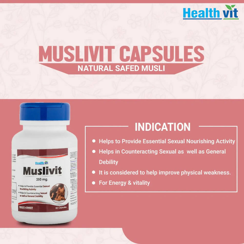 Healthvit Muslivit Capsules - Grab2buy