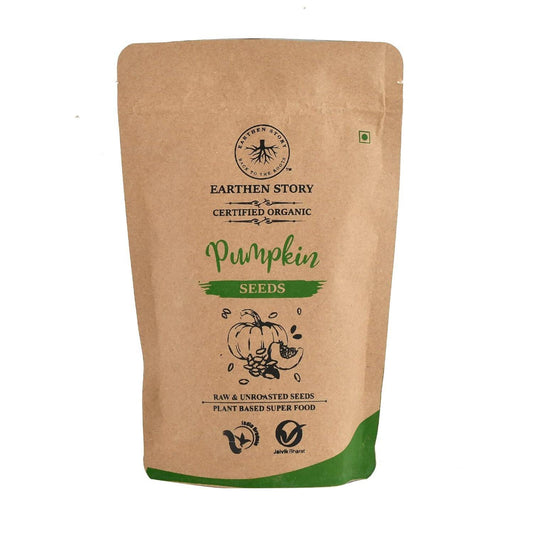 Earthen Story Certified Organic Raw Pumpkin Seeds 