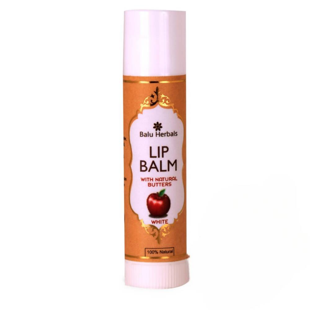 Balu Herbals Lip Balm For Men White 
