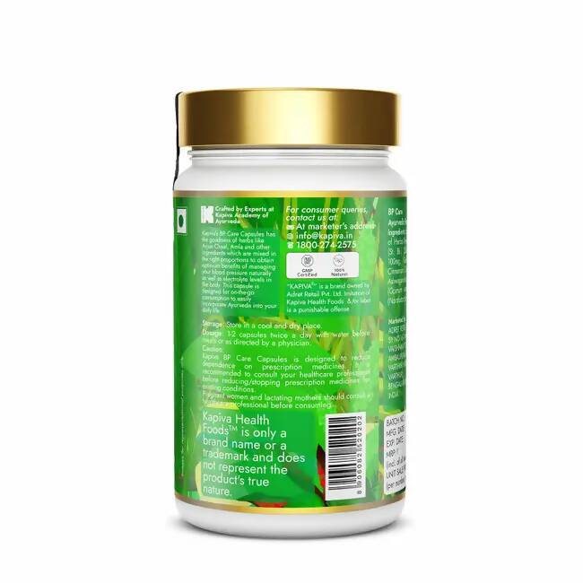 Kapiva Ayurveda BP Care Capsules - Grab2buy