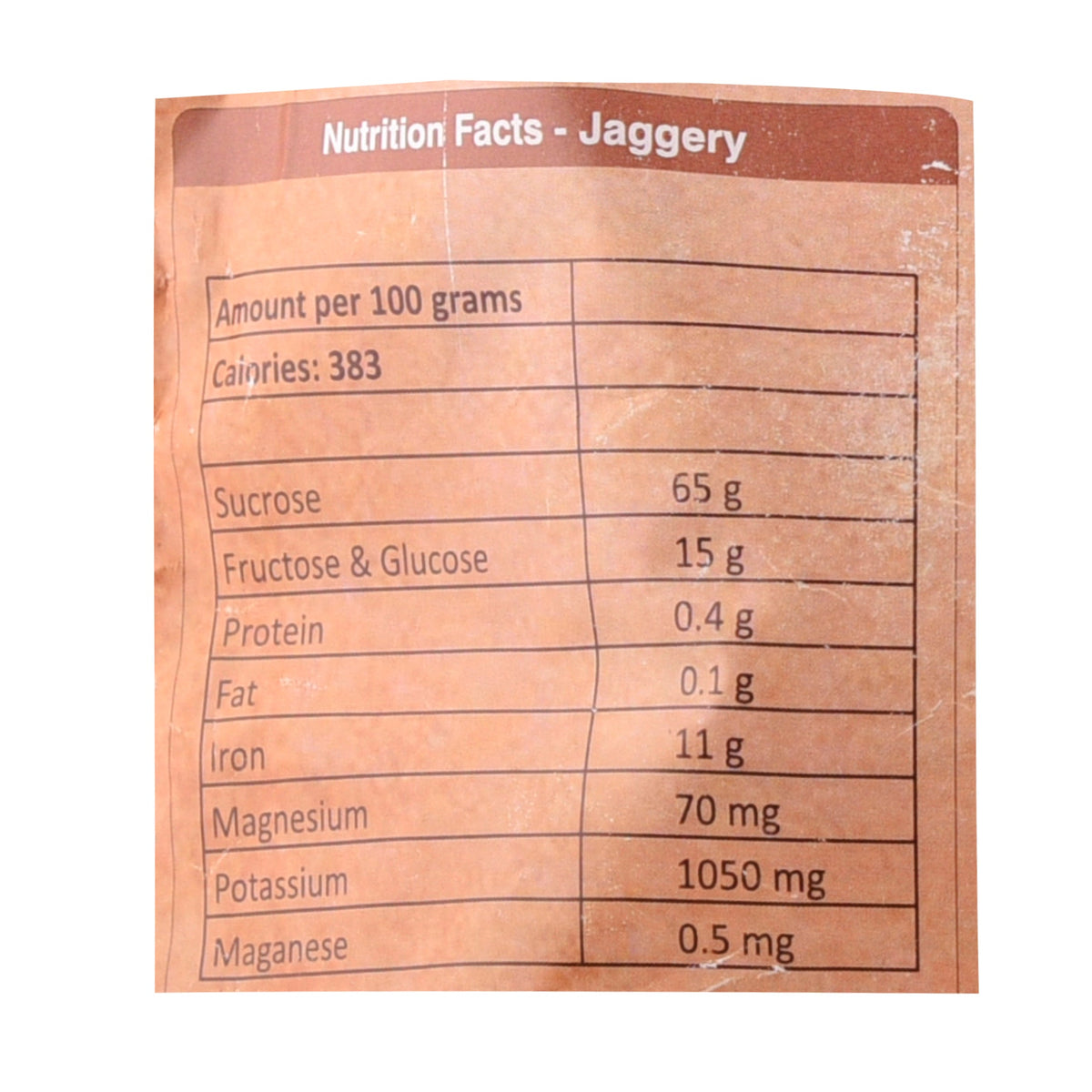 Organic Wellness Jaggery 