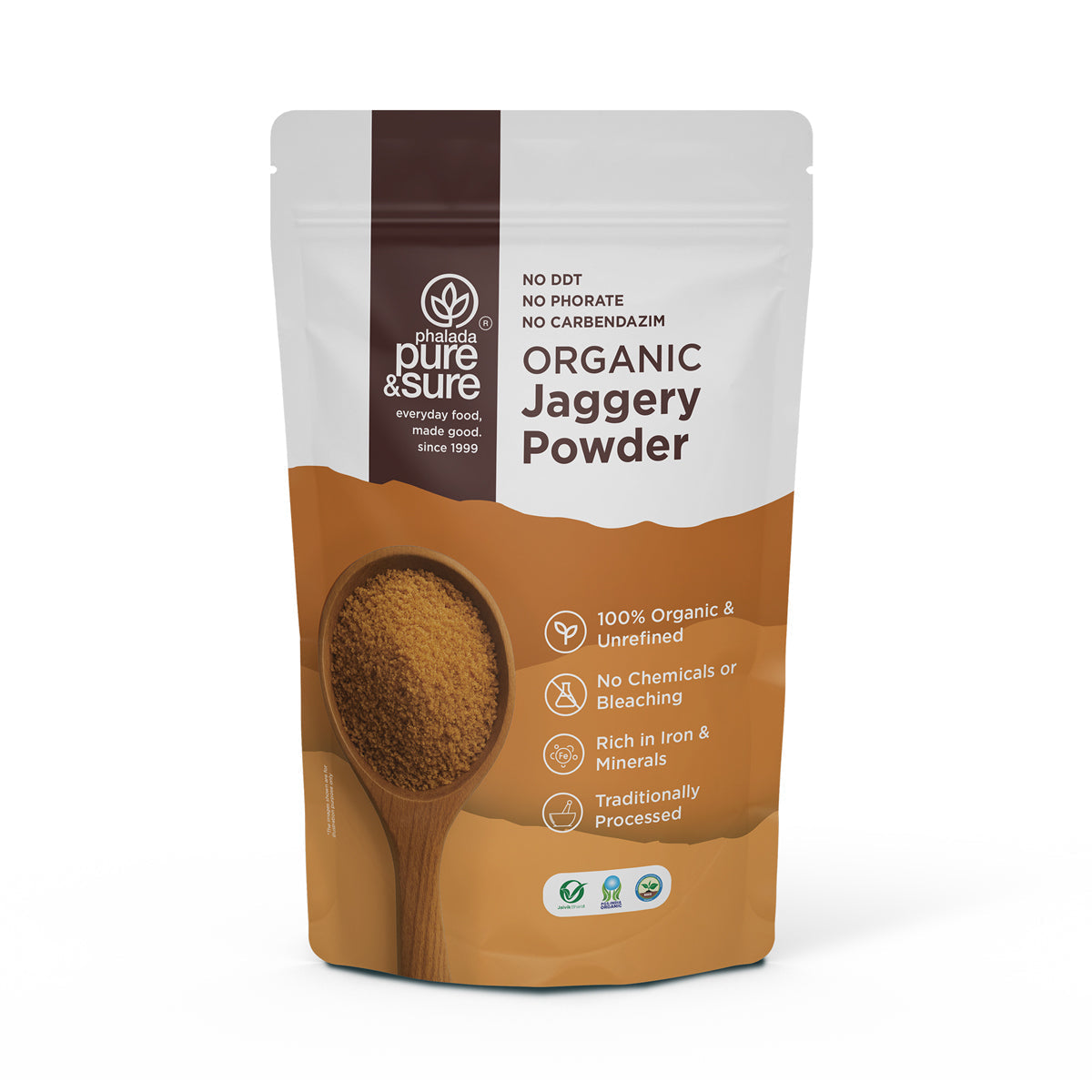 Pure & Sure Organic Jaggery Powder  Grab2Buy Pure & Sure Grab2Buy