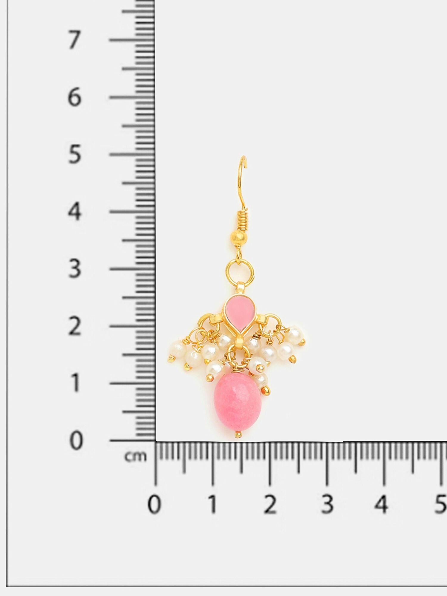 Ruby Raang Rosebud Glow Earrings