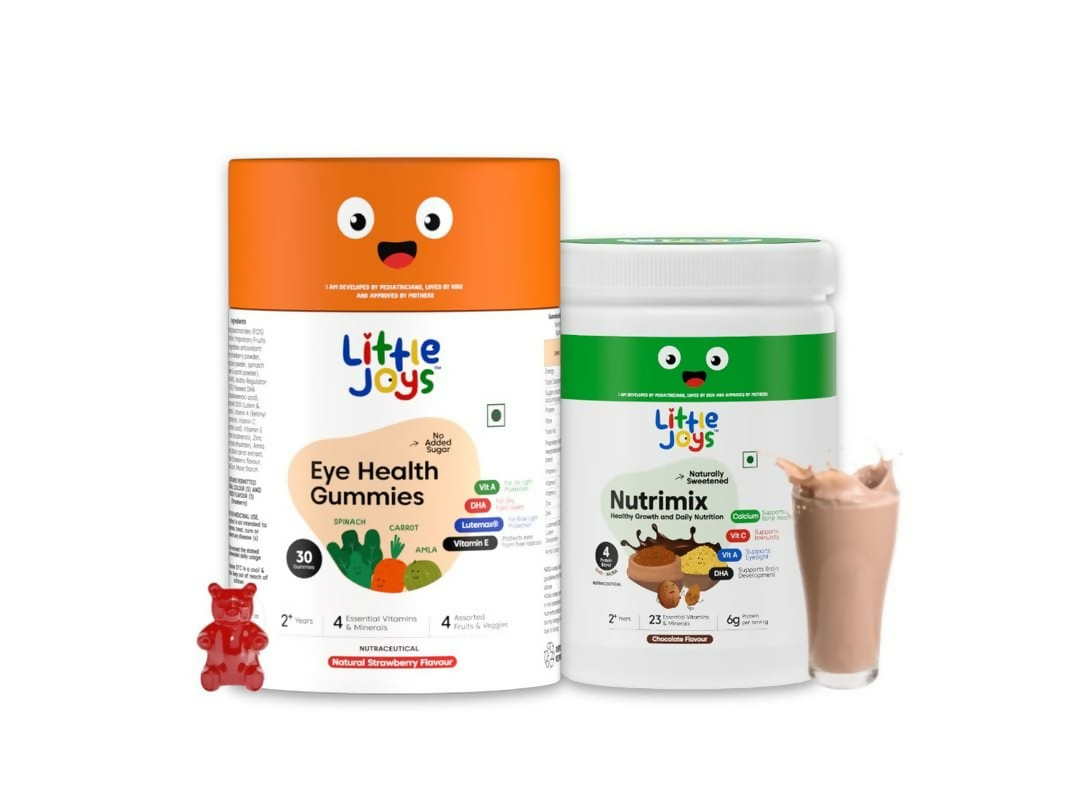 Little Joys Paediatrician Developed Healthy & Tasty For Kids Eye Health ( 2 To 6 Years)