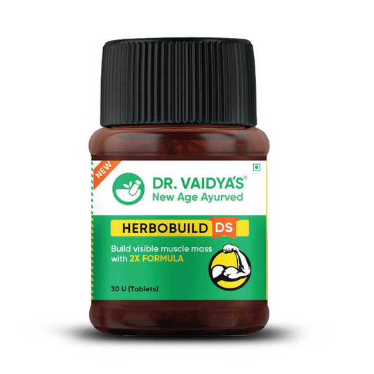 Dr. Vaidya's Herbobuild DS (Double Strength) Tablets 