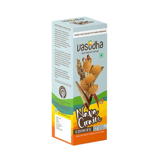 Vasudha Nurtured By Nature Nava Grains Cookies  Grab2Buy Vasudha Grab2Buy