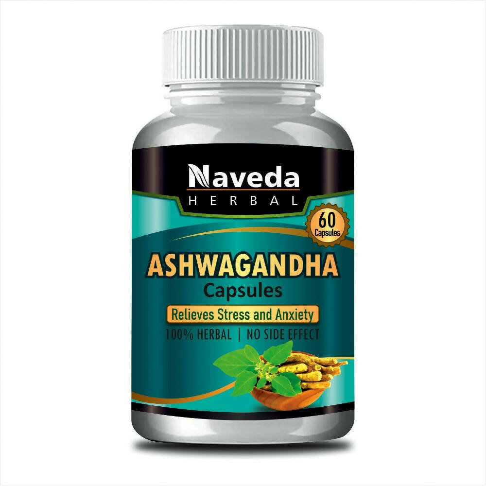 Naveda Herbal Ashwagandha Capsules - Grab2buy