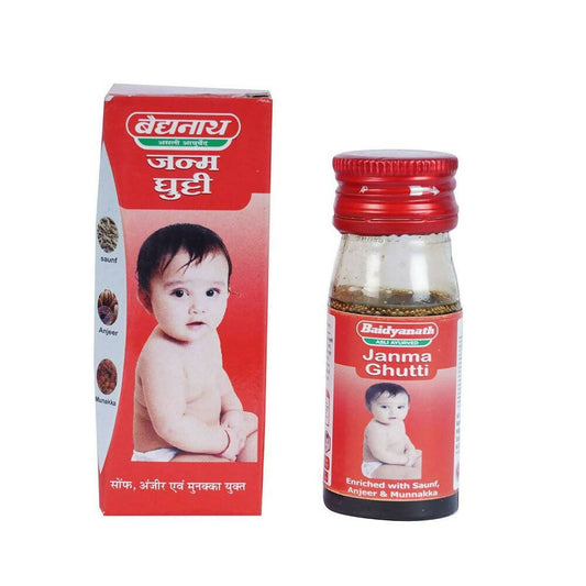 Baidyanath Jhansi Janma Ghutti Syrup - Grab2buy