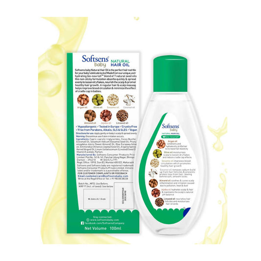 Softsens Baby Natural Hair Oil