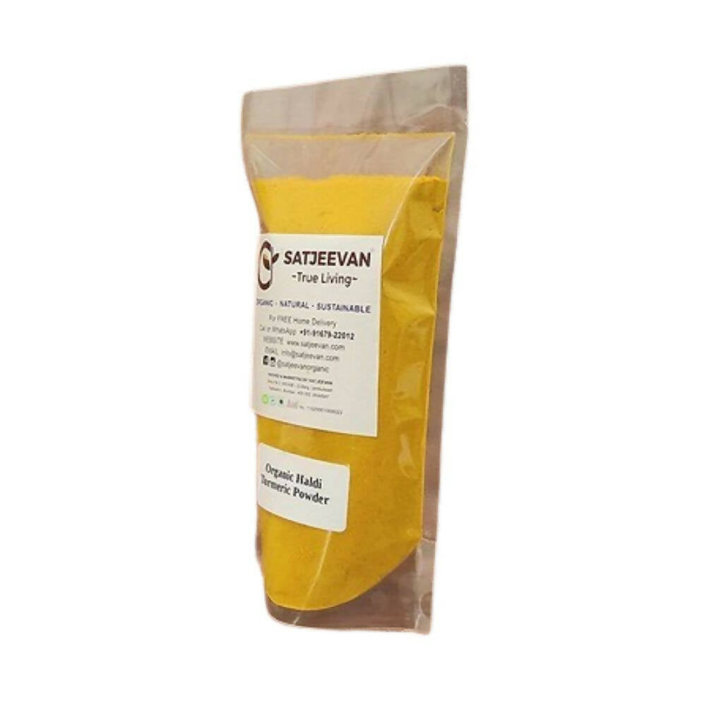 Satjeevan Organic Haldi Turmeric Powder - Grab2buy