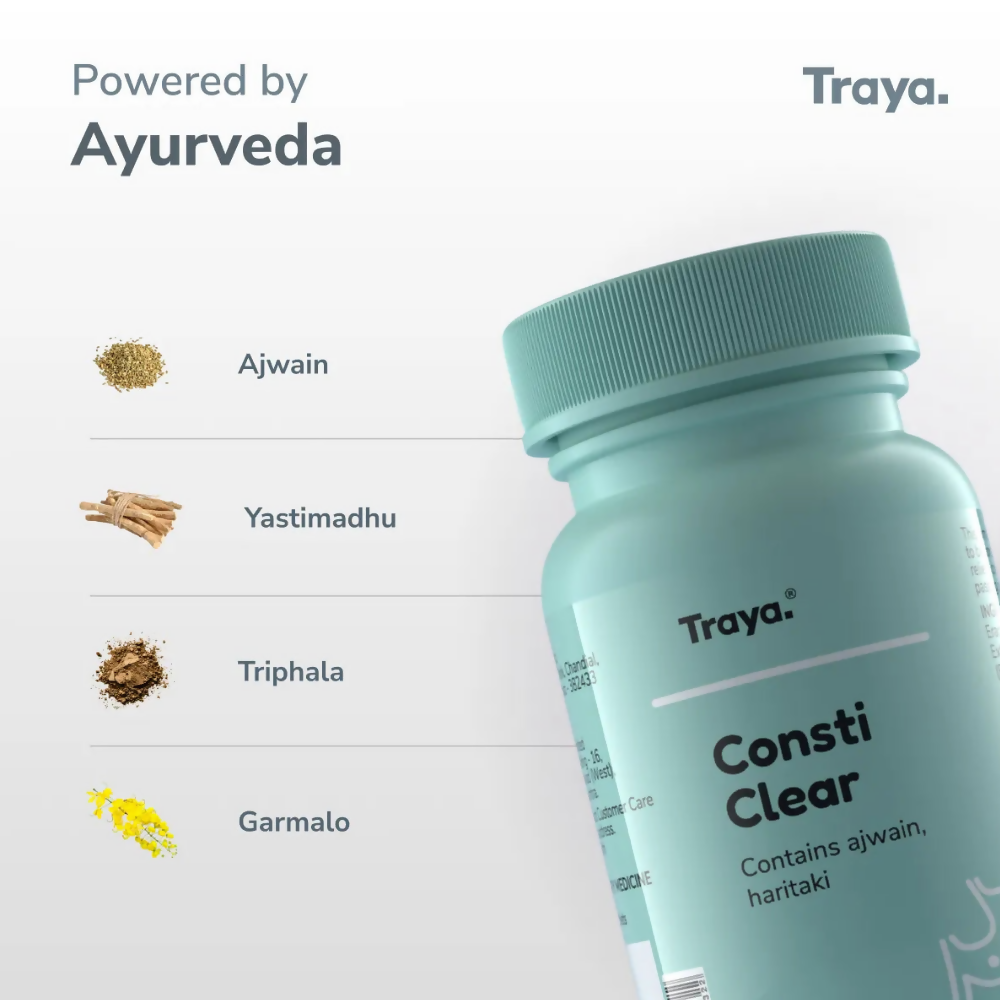 Traya Consti Clear Tablets  Grab2Buy Traya Grab2Buy