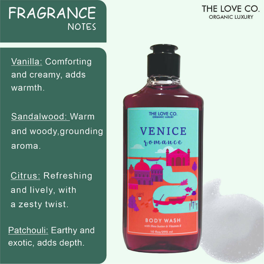 The Love Co. Venice Romance Body Wash  Grab2Buy The Love Co. Grab2Buy