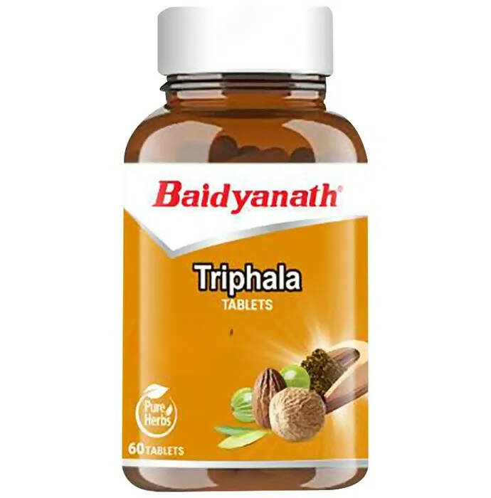 Baidyanath Kolkata Triphala Tablets | Classical Ayurvedic Digestive & Detox Supplement 