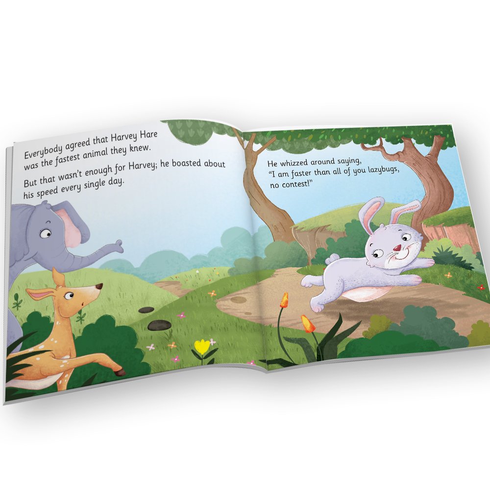 Jolly Kids Aesop’s Fables English Short Stories Book 1 Set of 4 for Little Children| Ages 3 – 6 Years| Moral Stories 