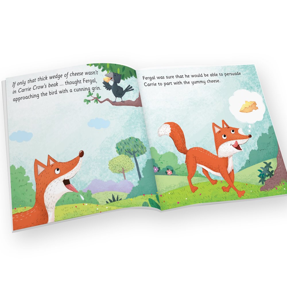 Jolly Kids Aesop’s Fables English Short Stories Book 1 Set of 4 for Little Children| Ages 3 – 6 Years| Moral Stories 